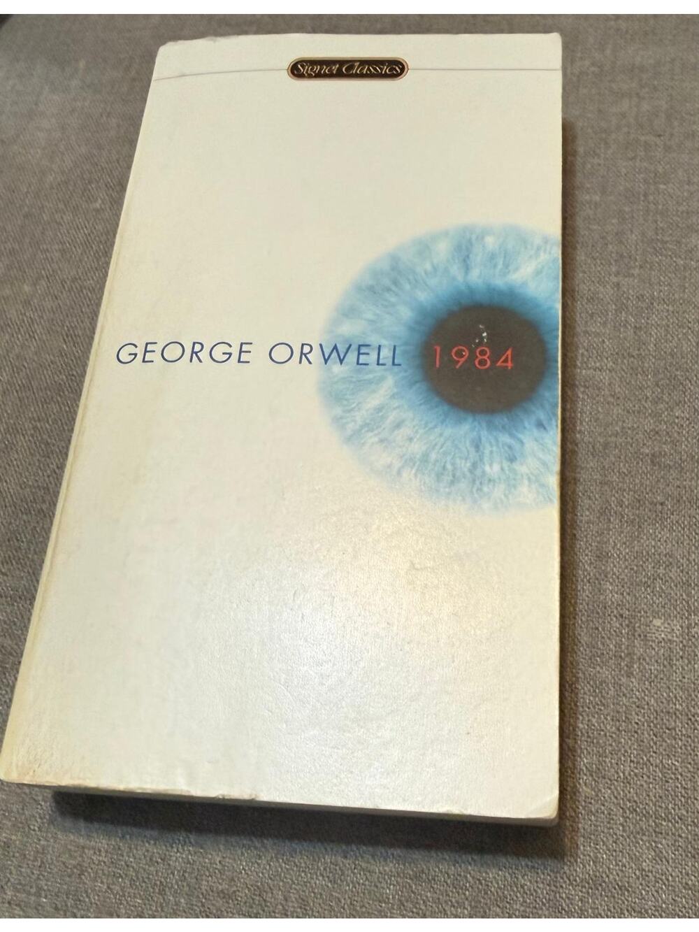 1984 George Orwell Signet Classics Paperback Dystopian Pre Owned